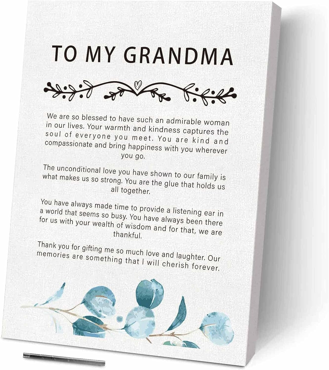 Gifts for Grandma, Birthday Gifts for Grandma Nana, Thank You Gift of
