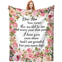 Gifts for Grandma Blanket Grandmother's Day Birthday Gifts for Grandma Throw Blanket Soft Warm Blankets Gift for Grandma from Granddaughter Grandson 50"X40"