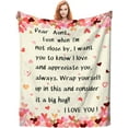 thumbnail image 1 of Gifts for Grandma Blanket Grandmother's Day Birthday Gifts for Grandma Throw Blanket Soft Warm Blankets Gift for Grandma from Granddaughter Grandson 50"X40", 1 of 6