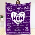 thumbnail image 1 of Gifts for Grandma, Christmas, Xmas, Birthday Grandma Gifts, Grandma Blankets, Gifts for Grandma from Granddaughter Grandkids Grandson Grandchildren, Blanket Throw 50x60, 1 of 6