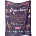 thumbnail image 1 of Gifts for Grandma, Grandma Gifts from Grandkids on Mothers Day - Grandma Blanket Gifts 60” x 50” - Birthday Gifts for Grandma Nana from Granddaughter Grandson, 1 of 6