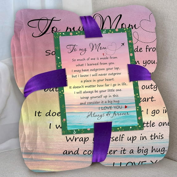 Gifts for Grandma, Merry Christmas, Xmas, Birthday Grandma Gifts, Grandma Blankets, Gifts for Grandma from Granddaughter Grandkids Grandson Grandchildren, Blanket Throw 50x60