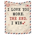 thumbnail image 1 of Gifts for Her, Anniversary Birthday Gifts for Girlfriend, Wife, Romantic Pink Blanket with Rose Print, I Love You Gifts for Her, Wedding, Valentines Day Gift, Soft Throw Blanket, 1 of 6