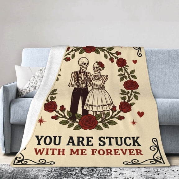 Gifts for Him Her, Couples Gifts, I Love You More Blanket Anniversary Wedding Gifts for Women Men, Valentines Birthday Gifts for Girlfriend Boyfriend, Gift for Wife Husband Christmas 50x40