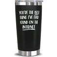 thumbnail image 1 of Gifts for Him,Anniversary Romantic Gifts for Him Boyfriend,Funny Birthday Thanksgiving Gift for Him Her,Valentines Day Gifts for Him Boyfriend Men,Coffee Tumbler Gifts for Husband,20 OZ, 1 of 6