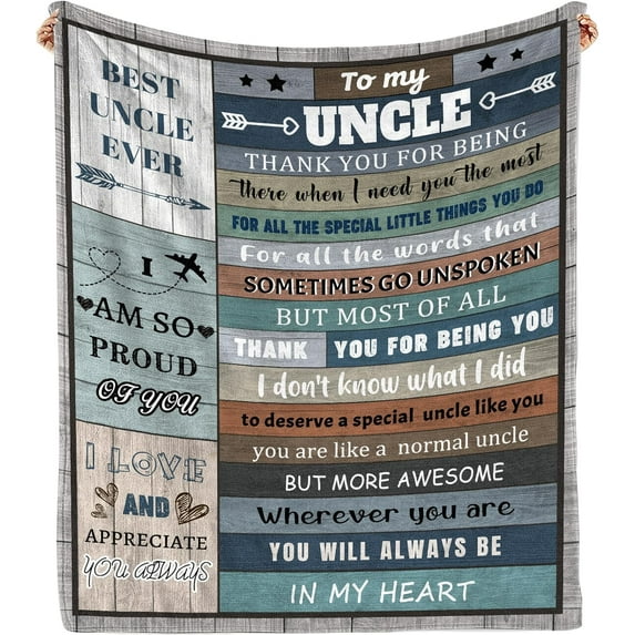 Gifts for Him Husband Boyfriend Throw Blanket, I Love You for Husband Boyfriend Birthday Gifts Ideas, Valentines Wedding for Him, to My Man Soft Blanket 60"x 50"