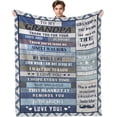 thumbnail image 1 of Gifts for Husband Birthday, Husband Birthday Gift, Husband Gifts Blanket from Wife, Cool for Husband/Men/Him, Gift for Husband Birthday, Husband Blanket 50" X 60", 1 of 5