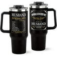 thumbnail image 1 of Gifts for Husband Birthday Gifts for Husband Christmas Valentine''s Day Gift for Husband from Wife Anniversary Marriage Gifts for Men Him Fathers Day Great Gifts for Husband 40 Oz Husband Tumbler, 1 of 6