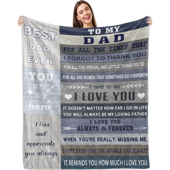 Gifts for Husband Blanket 60" x 50",Husband Birthday Gift,Birthday Gifts for Husband from Wife,Best Husband Ever Gifts,to My Husband Throw Blanket,Romantic Anniversary Wedding Gifts for Him Husband