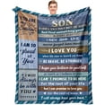 thumbnail image 1 of Gifts for Husband Blanket 60"x 50", Husband Gifts from Wife, Gifts for Him Husband, Anniversary Birthday Gift for Husband Unique, to My Husband Gifts, Best Husband Ever Gifts, 1 of 5