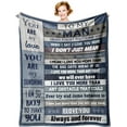 thumbnail image 1 of Gifts for Husband Boyfriend Blanket 60’’x50’’, Boyfriend Husband Birthday Gifts, I Love You Gifts for Him, to My Husband Gift, Anniversary Christmas Wedding Romantic Valentines Gift for Husband, 1 of 5