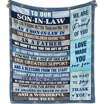 Gifts for Him Husband Boyfriend Throw Blanket, I Love You for Husband Boyfriend Birthday Gifts Ideas, Valentines Wedding for Him, to My Man Soft Blanket 60"x 50"