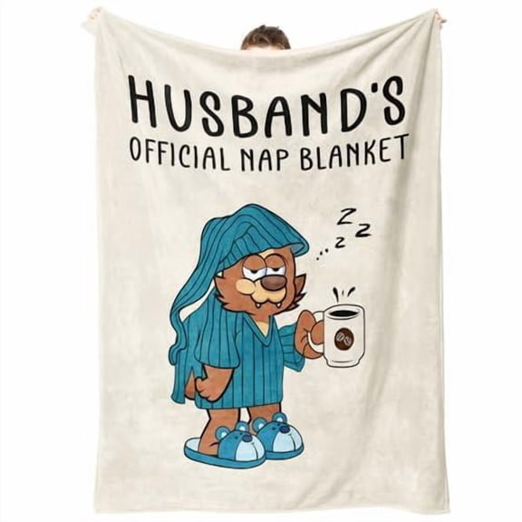 Gifts for Husband, Husband Gifts, Husbands Birthday Gift, Hubby Gifts from Wife, Valentines Fathers Day Wedding Anniversary for Husbands, I Love You Blanket 50" X 60"