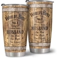 thumbnail image 1 of Gifts For Husband From Wife - Anniversary, Valentine, Birthday Gifts for Husband & Anniversary Present for Husband, Him, Men - Manly Gifts for Men, Best Husband - Unique Gifts for Him - 20Oz, 1 of 6