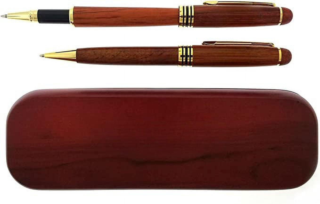 Gifts Infinity® 3 pcs Rosewood Wood Pen and Letter Opener Set (3 Pcs Pen Sets, Rosewood)