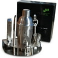 thumbnail image 1 of Gifts Infinity 7pc Stainless Steel Cocktail Bar Set, 1 of 1
