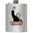thumbnail image 1 of Gifts Infinity 8oz Satinless Steel Flask Donald Trump Collectibles Flask (TF-14), 1 of 1