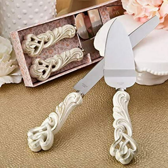Gifts Infinity Wedding Cake Knife and Server Set (2468)