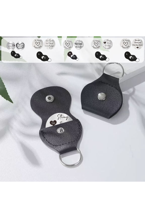 Gifts Kcavykas Keychain Gift Decision Coin Keychain Stainless Steel Engraved Motivational Words Choice Maker Token Key Ring Pendant for Couples Lovers Anniversary Valentine Gift