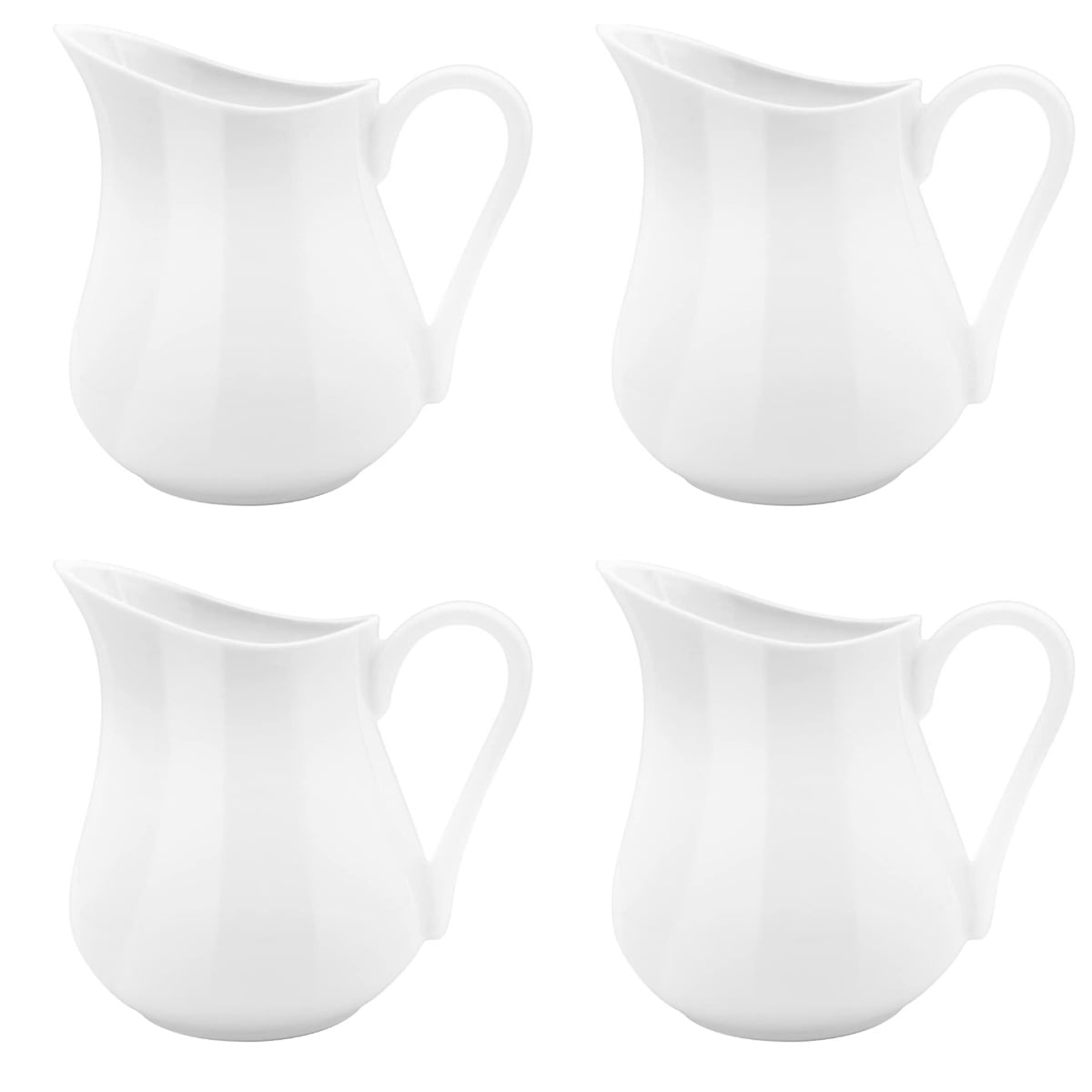 Gifts Lovers 4 PCS Milk Cup Creamer Pitcher with Lid Salad Dressing