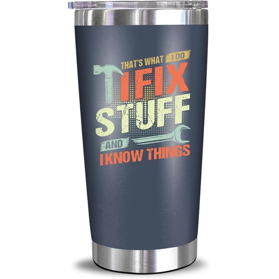 Gifts For Men, Birthday Gifts For Men, Funny Gifts For Dad, Husband, Grandpa, Uncle, Old Men - Cool Gifts For Dad From Daughter, Son\u2013 20 Oz Tumbler