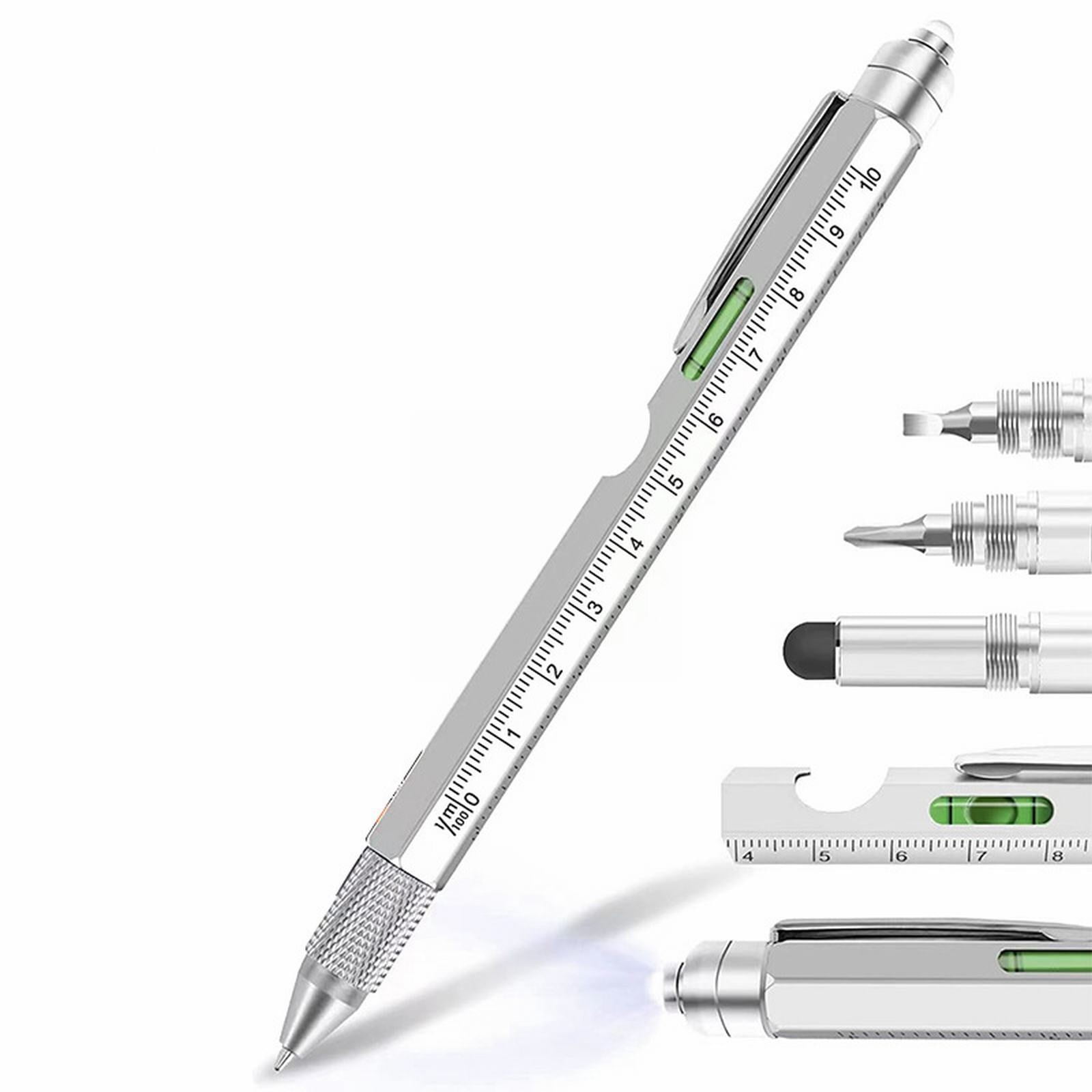 Multi Tool Pen 9 In 1 Stocking Stuffers Father's Day Gifts Multitool Pen Set Christmas Gifts For Men Dad Gifts Cool Gadgets Edc Multitool