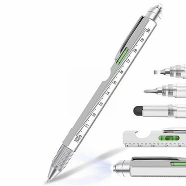 Gifts for Men, Stocking Stuffers for Adults Men, Fathers Day Dad Gifts from Daughter Son Wife, 9 in 1 Multitool Pen, Tools Gadgets for Men, Birthday Christmas White Elephant Gifts for Grandpa Husband