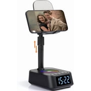 Gifts for Men Women, Adjustable Phone Stand Bluetooth Speaker, Birthday Gifts Him Husband, Phone Holder for Kitchen Desk Bedroom, Cool Tech Gadget for Dad Mom Boyfriend, Christmas Ideal