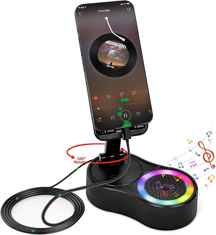 Speaker Soundlogic Rotatable Wireless Charging Pad Wireless