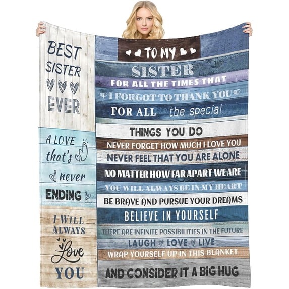 Gifts for Mom, Anniversary Birthday Gifts for Mom, Blanket to Mom from Daughter Son, Presents for Mother's Day,Christmas, Valentine's Day, Soft Flannel Throw Blanket Bed Mom Blanket Gift(50x60)
