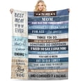 thumbnail image 1 of Gifts for Mom Anniversary Birthday Gifts for Mom Blanket to Mom from Daughter Son Presents for Mother's Day Christmas Valentines Soft Flannel Throw Blanket Bed Blanket (50x60), 1 of 6
