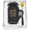 thumbnail image 1 of Gifts for Mom - Best Mom Ever Coffee Mug, Mom Gifts for Mothers Day, Birthday Gifts, Christmas Gifts, Mom Gifts, Futtumy 14 fl oz Black Coffee Mugs Ceramic Mug Tea Cup, 1 of 10