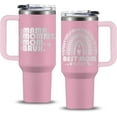 thumbnail image 1 of Gifts for Mom, Best Mom Ever Tumbler 40oz with Handle and Straw, Mama/Mom Gifts From Daughter Son, Mom Birthday Gifts, Mothers Day Presents Ideas, Christmas Gifts for Best Mom Ever Mug, Flower, 1 of 6