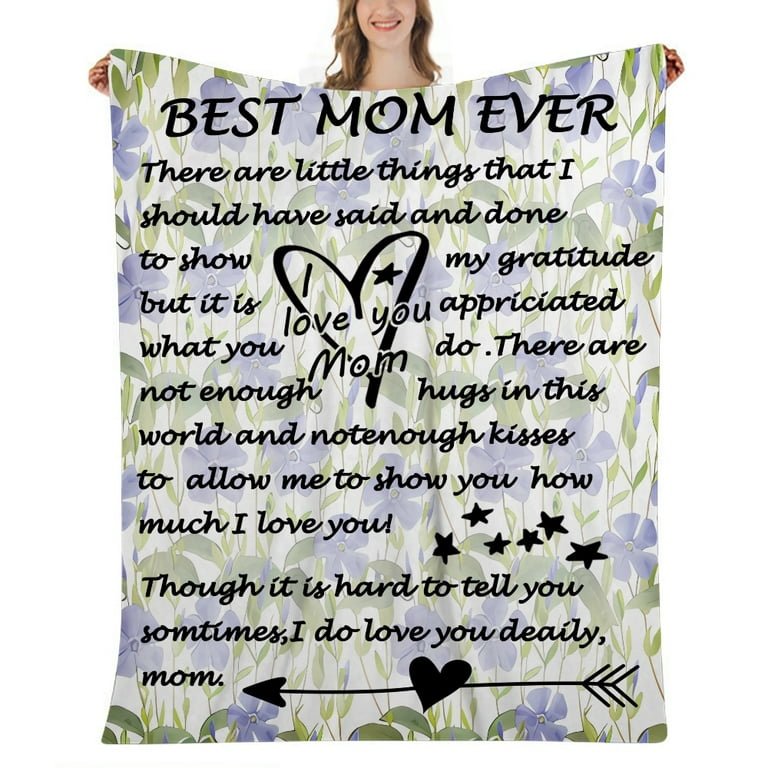 Gifts for Mom Blanket,Birthday Gifts for Mom,Mom Birthday Gifts from  Daughter Son,Best Mom Gift Ideas Presents,for Mom from Daughter,Mom Gifts  from