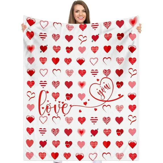 Gifts for Mom Blanket, Mom Blanket from Daughter, Ultra-Soft Fleece Flannel Mother Throw Blankets for Warm Birthday Present, Thanksgiving Day and Mother Day, 50" x 60"