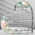 thumbnail image 1 of Gifts for Mom, Christmas Gifts for Mom, Mom Birthday Gifts - Acrylic Keepsake 3.9x3.9 Inch - I Love You Mom Gifts from Son Daughter, Mother's Day Gift Valentines Day Gifts for Mom (Flower), 1 of 2