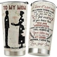 thumbnail image 1 of Gifts For Mom From Daughter Son - Birthday Gift Mom, Mom Gifts Idea For Mom - First Mom, New Mom Gifts For Women, Travel Coffee Mug, Tumblers cup with Lid and Straw 20 oz, 1 of 5