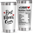 thumbnail image 1 of Gifts For Mom From Daughter, Son, Christmas, Mothers Day, Valentines Day, Birthday Gifts For Mom, Grandma, Mother In Law, Bonus Mom, New Mom Gifts For Women, 20 Oz Stainless Steel Tumbler, 1 of 6