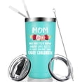 thumbnail image 1 of Gifts for Mom from Daughter, Son, Husband - First Mothers Day Gifts for Mom, Women, Wife - Funny Birthday Gifts Ideas for Mom -Personalized Best Mom Ever Presents for New Mom, Bouns Mom -20 oz Tumbler, 1 of 6