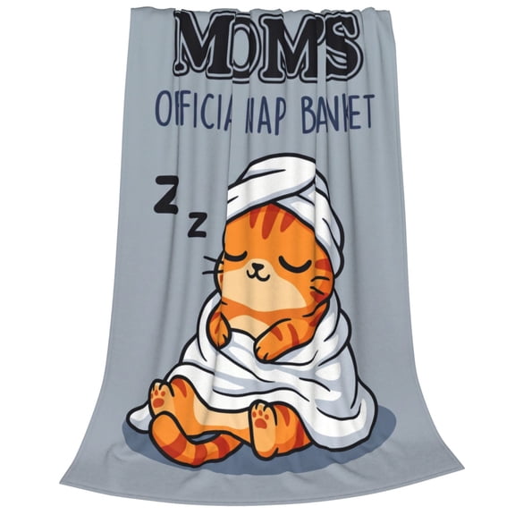 Gifts for Mom from Daughter Son, Mom Birthday Gifts Blanket, Mother Presents for Christmas, Valentine's Day, Mothers Day, Fluffy Blanket for Mommy 50x40