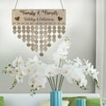 thumbnail image 1 of Gifts for Mom Grandma to Remember Family Birthdays, Ruroz Wooden Family Birthday Reminder Calendar Board with 101 Wood Tags, Decorative Birthday Tracker Plaque Wall Hanging, 1 of 5
