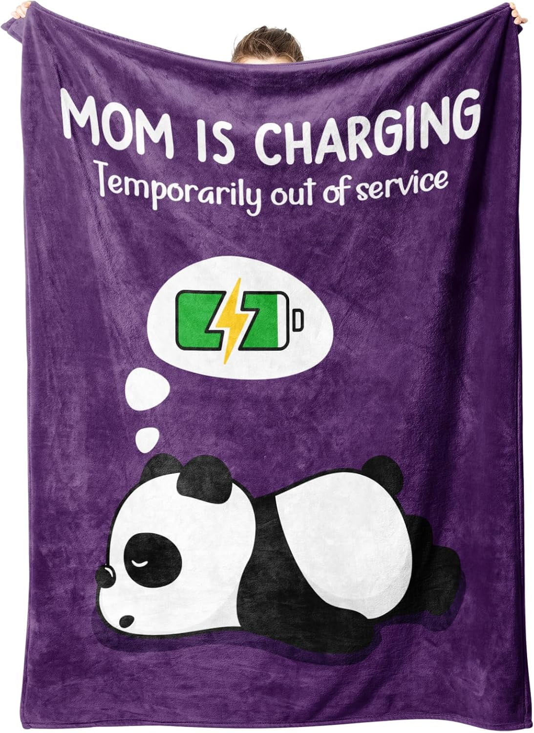 Gifts for Mom, Mom Birthday Gifts- Funny Soft Blanket for Mom- Valentines Day/Birthday Gifts for Mom, New Mom Gifts for Women, Mom Gifts, Mom Blanket Throw for Napping Travel
