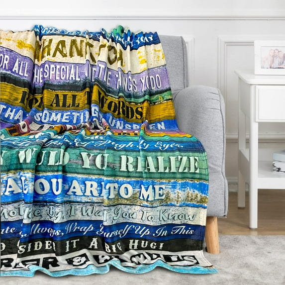 Gifts for Mom to My Mom Blanket Mom Gifts from Daughter or Son Birthday Gifts for Mom for Christama Day Gift for Women Best Gifts Soft Throw Blanket 50"x60"
