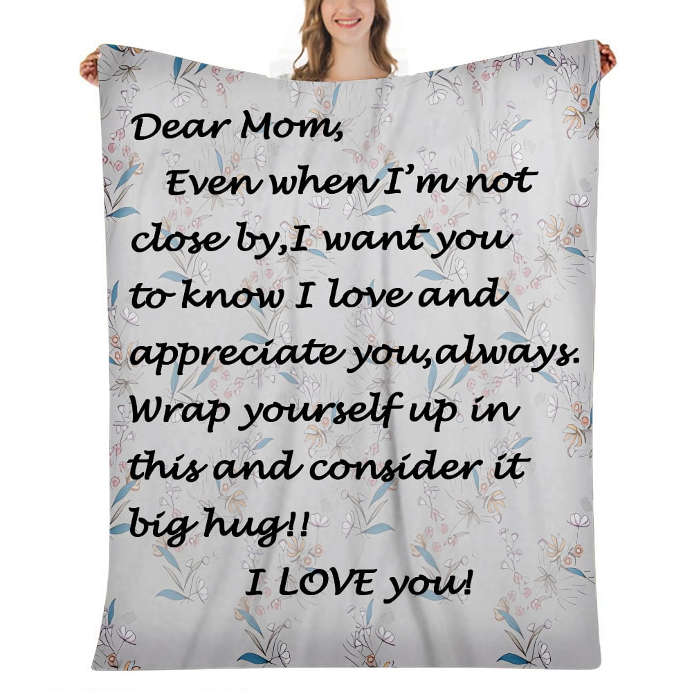  Jnufoju Birthday Gifts for Mom, Mom Birthday Gifts from  Daughter, Moms Birthday Gift Ideas, Mothers Birthday Gifts from Son, Unique  Gifts for Mom Birthday, Mom Bday Gift Fleece Blanket 60 x