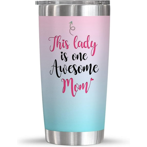 Gifts For Mom, Mother Gifts From Daughter, Son, Christmas, Mothers Day Gifts For Mom, Mother Daughter Gift, Present For Mom, New Mom Gifts For Women, 20 oz Stainless Steel Tumbler