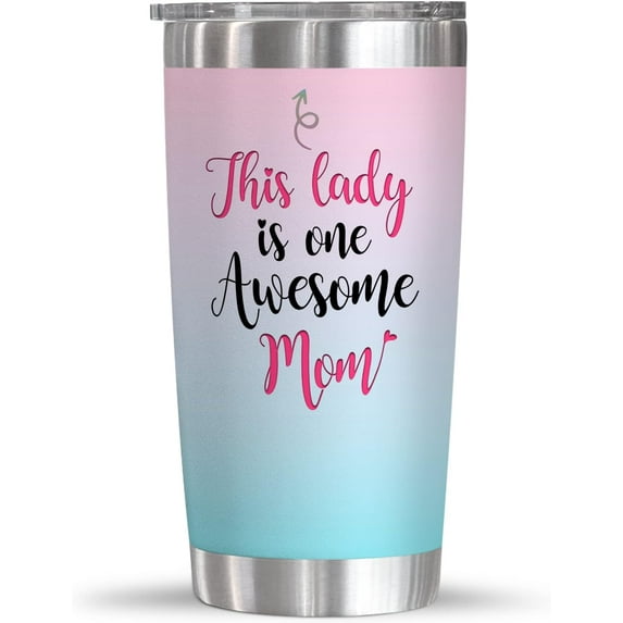 Gifts For Mom, Mother Gifts From Daughter, Son, Christmas, Mothers Day Gifts For Mom, Mother Daughter Gift, Present For Mom, New Mom Gifts For Women, 20 oz Stainless Steel Tumbler