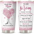 thumbnail image 1 of Gifts for Mom Tumbler, Mom Gifts, Birthday Gifts for Mom from Son, Best Mom Ever Gift, I Love You Mom Gift, Mother/Mama Gift from Daughter, Mothers Day Christmas Present for Mom Cup 20oz 1PC, 1 of 6