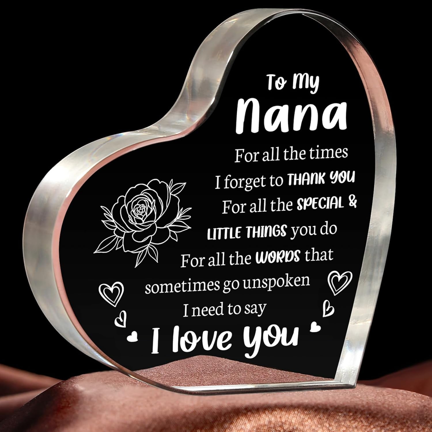 Best Nana Ever Keychain – Heartwarming Gift For Grandma On Christmas, Birthday & Mother's Day