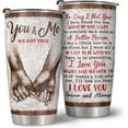 thumbnail image 1 of Gifts for Her Him Romantic Gifts I Love You Gifts for Her Him Boyfriend Girlfriend Wife Husband Fiance Gifts for Birthday Valentine Wedding Anniversary Valentine''s Day 20Oz Tumbler, 1 of 6