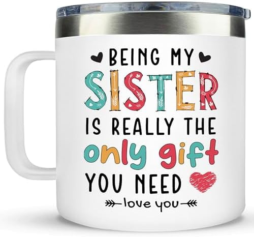 Gifts for Sister Birthday - Mothers Day Gifts for Sisters - Sister ...